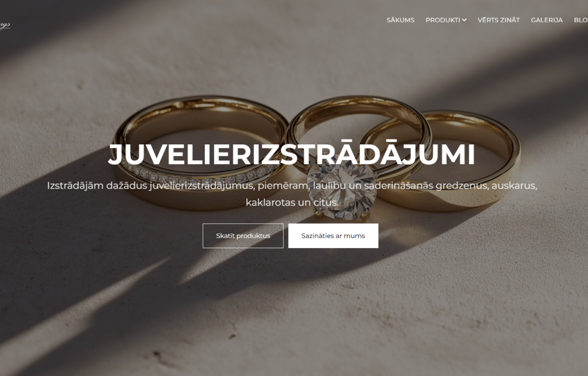 MV Fine Jewellery – juvelierizstrādājumu veikals