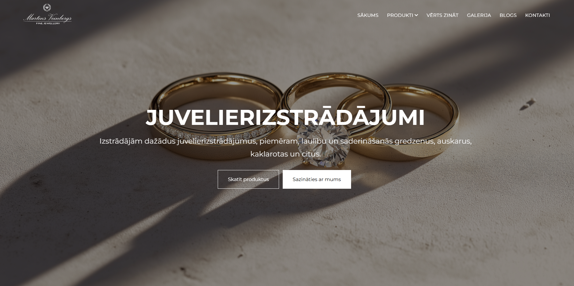 MV Fine Jewellery – juvelierizstrādājumu veikals